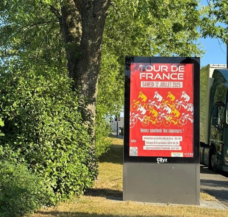 Tour de France en ville